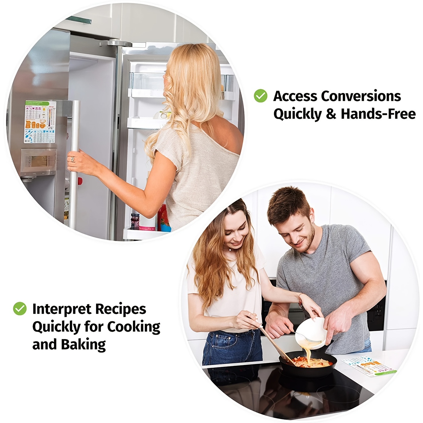 Baking Weights Kitchen Conversions Chart Magnet – LeeMo Designs