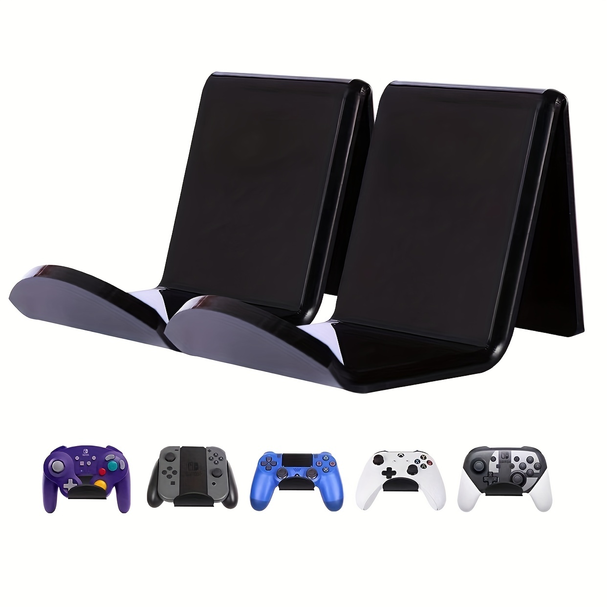 OAPRIRE Soporte universal para controlador de 3 niveles y soporte para  auriculares para PS4 PS5 Xbox ONE, soporte de control y accesorios de  juego