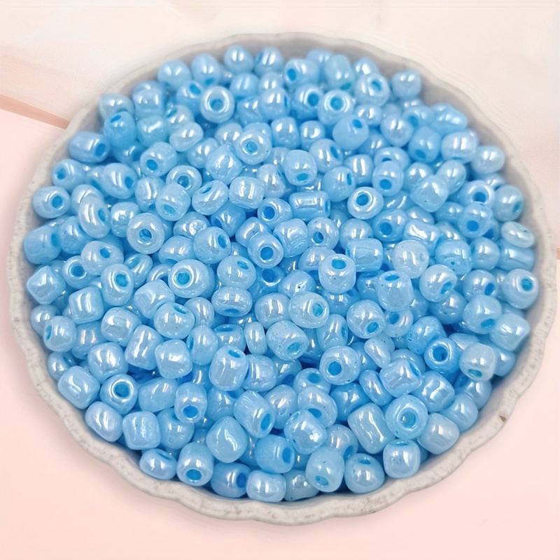 Mix Color Cream Glass Seed Beads Jewelry Making Diy Fashion - Temu