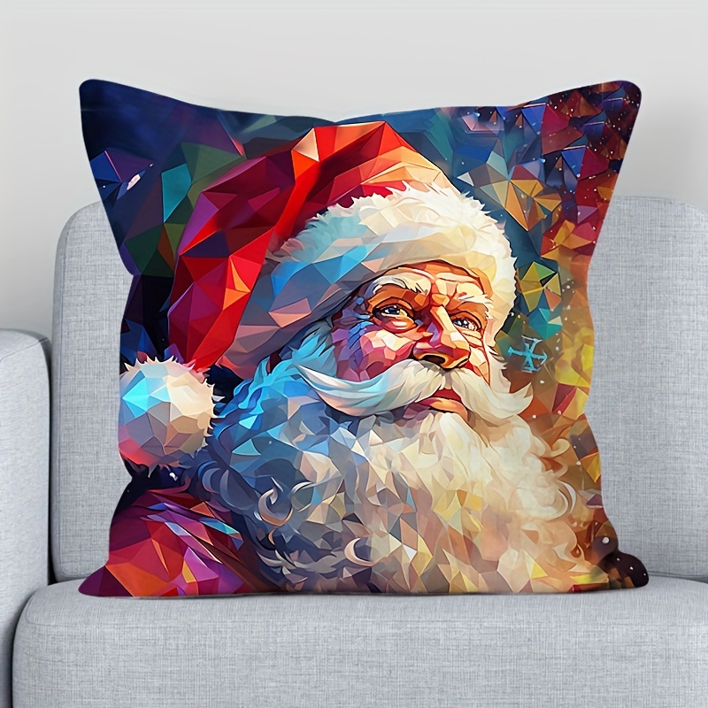 Double sided Print Christmas Pillow Covers Merry Christmas - Temu