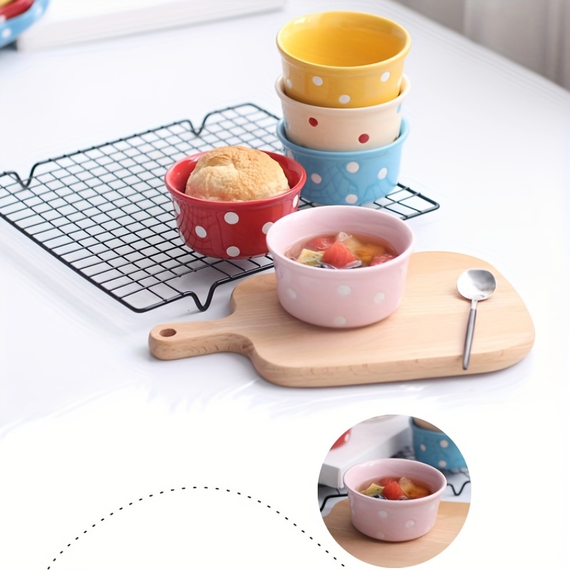 Porcelain Mini Ramekins Dishes - Perfect For Souffle, Creme Brulee, French  Onion Soup, Custard Cups, Ice Cream Bowls, And Dipping Sauces - Oven,  Microwave, And Air Fryer Safe - Heat Up To 300 Celsius - Temu