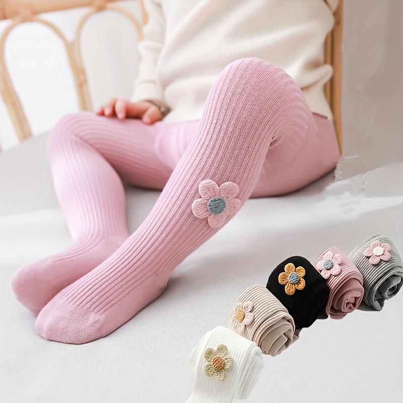Baby Girl Tights Infant Girls Cable Knit Seamless Leggings - Temu