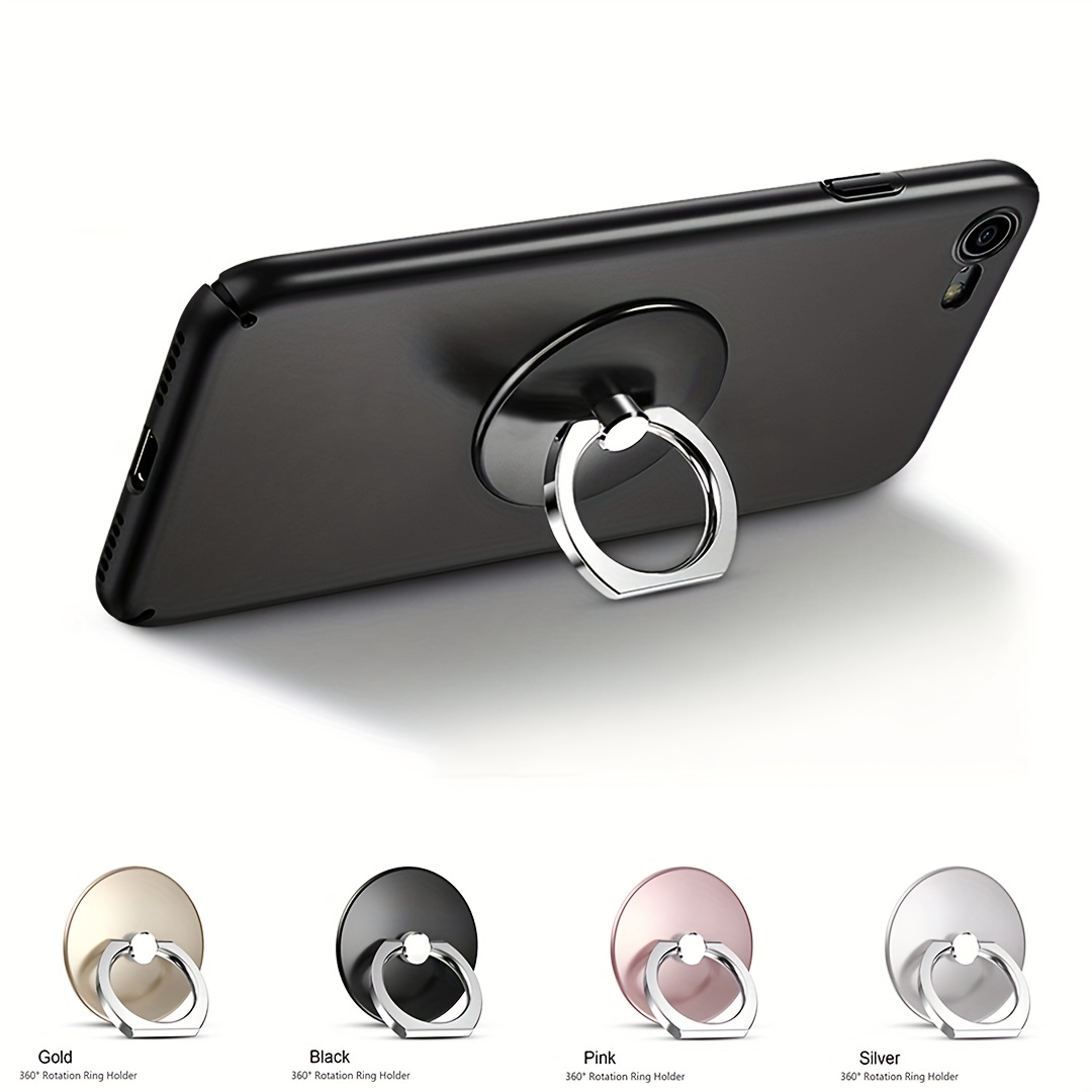 Soporte de anillo de dedo para teléfono móvil, accesorio ultrafino de lujo  para Magsafe 360, soporte de pegatina trasera giratoria para Iphone y  Samsung