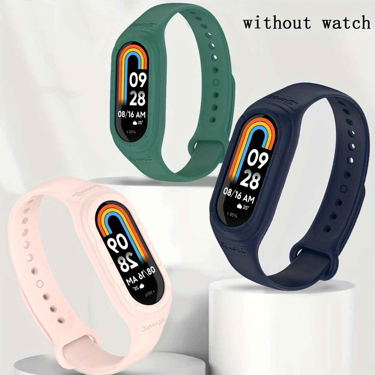 Watchband for Xiaomi Mi Band 7 6 NFC bracelet silicone Sport watch