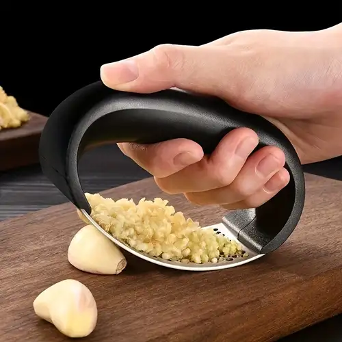 Creative Stainless Steel Garlic Cutter Onion Chopper Hand Pressure