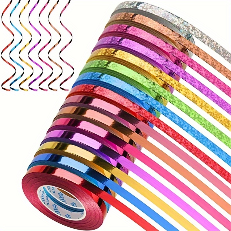 Colored Ribbon For Balloon Curling Ribbon Balloon String For - Temu