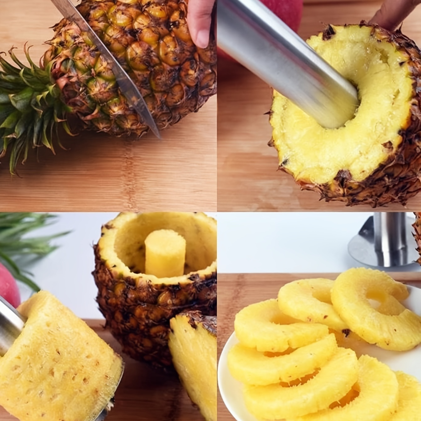 Outil de rappel de noyau d'ananas en acier Maroc
