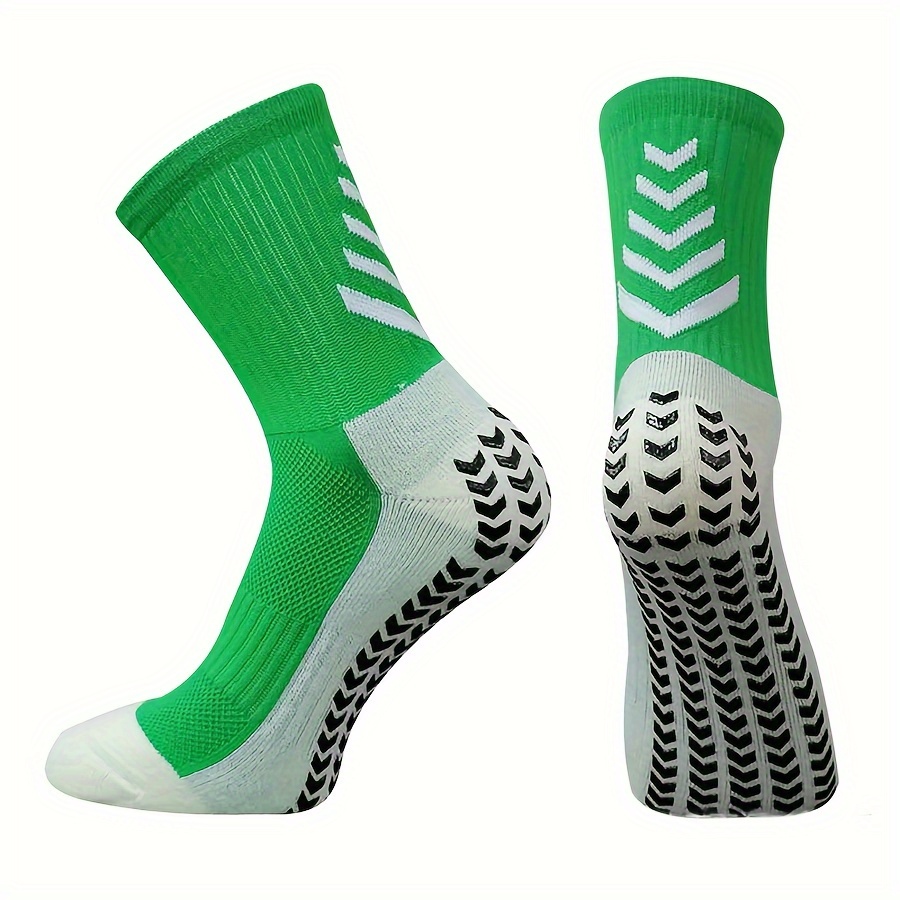 Non slip Athletic Socks Towel Bottom Silicone Grips Outdoor - Temu Canada