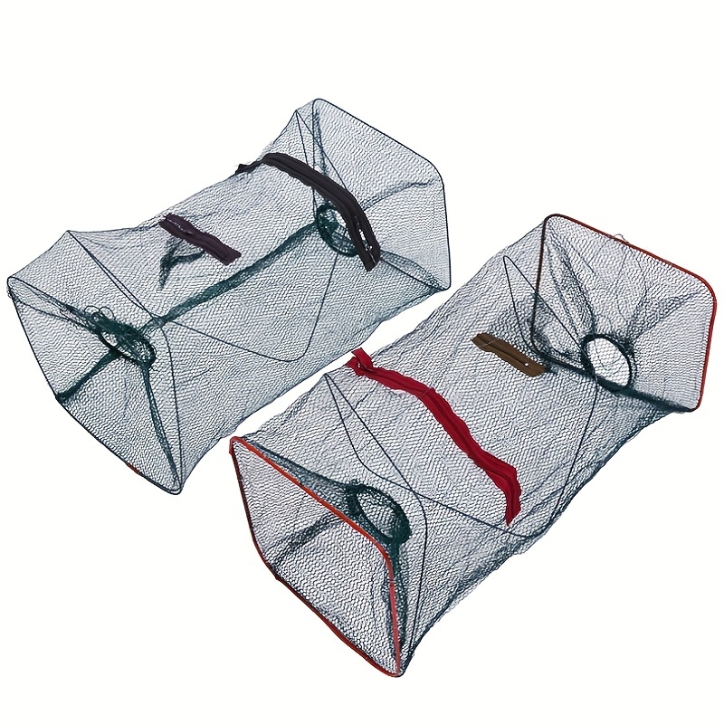 Okssud Foldable Fishing Bait Fish Trap, Portable Fishing Net Fish