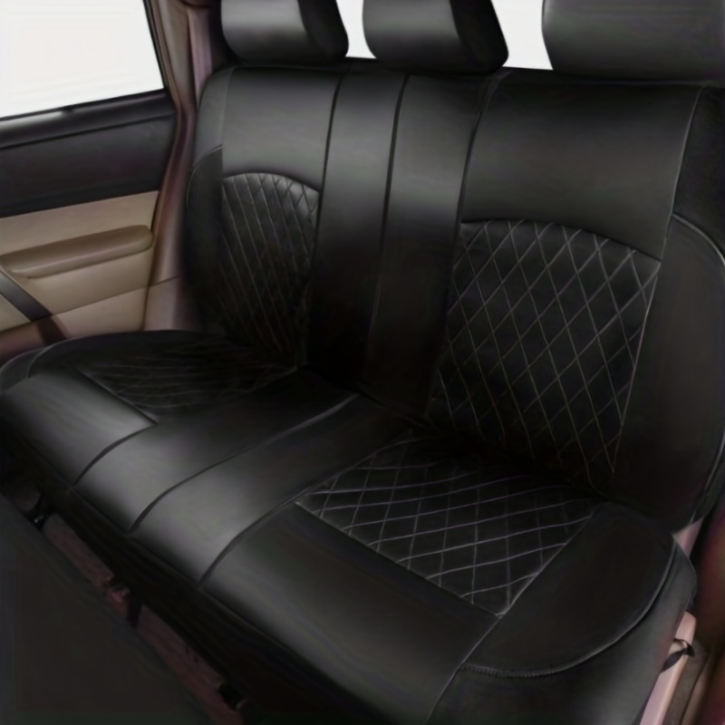Autositz Gap Filler, Leder wasserdicht & wetterfest, hohe Dichte &  Flexibilität, passt für die meisten Fahrzeuge, Autositzbezug (schwarz) 2  Stück