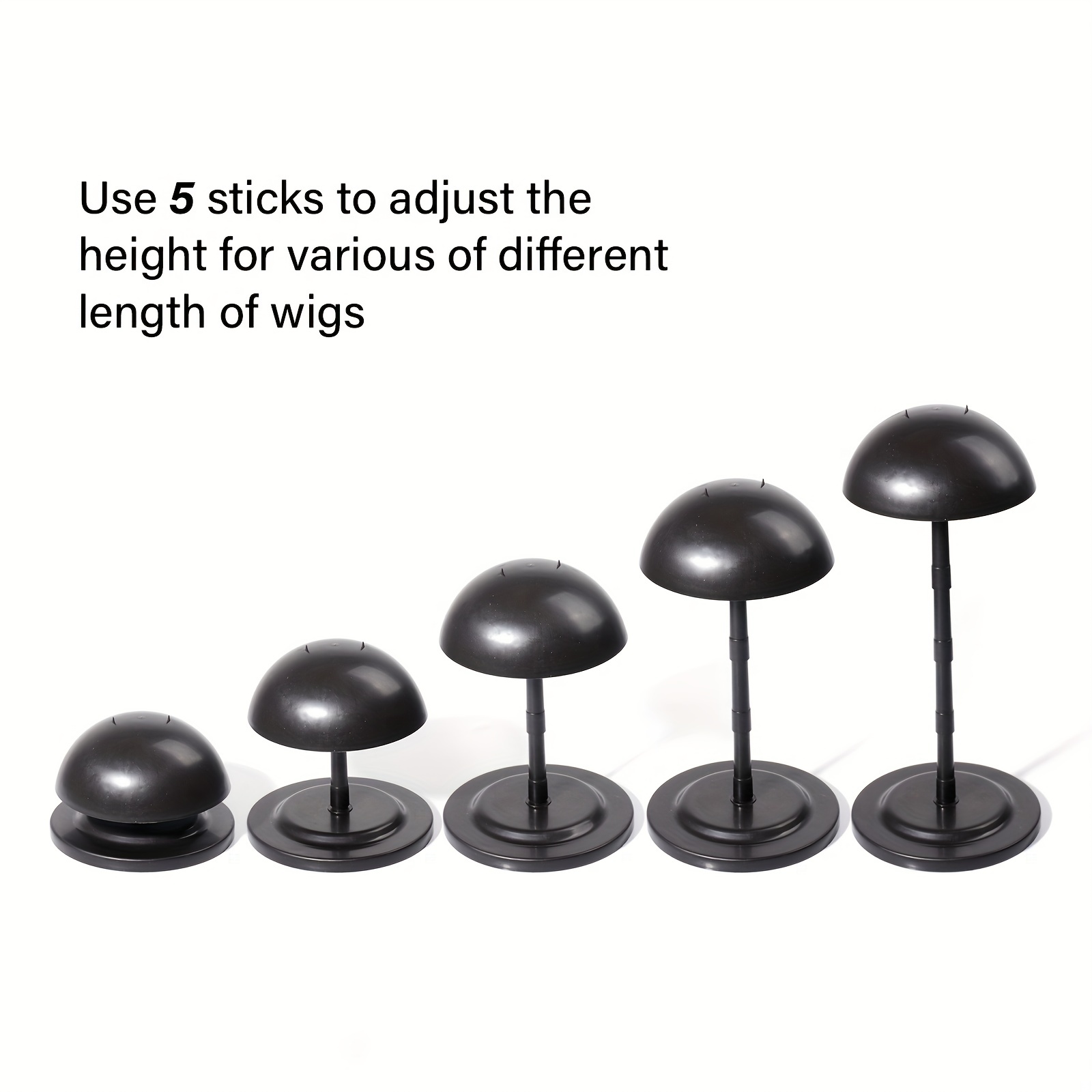 Portable Wig Holder Wig Hat Display Stands Perfect For - Temu