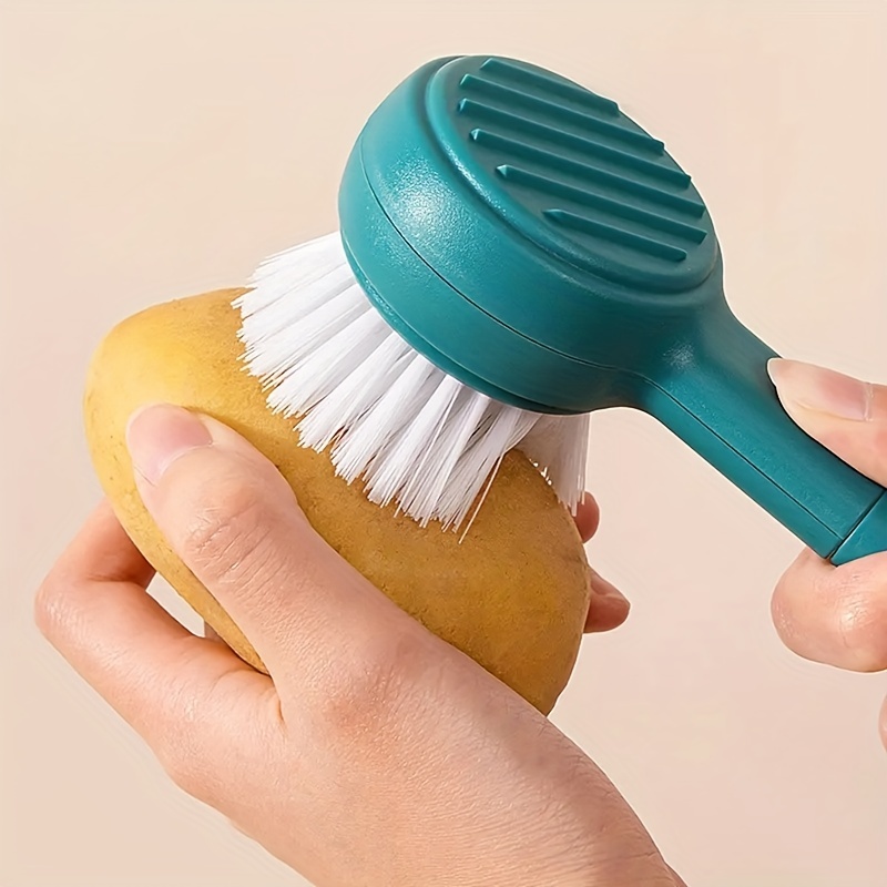 Finger Sleeve Fruit And Vegetable Brush - Temu