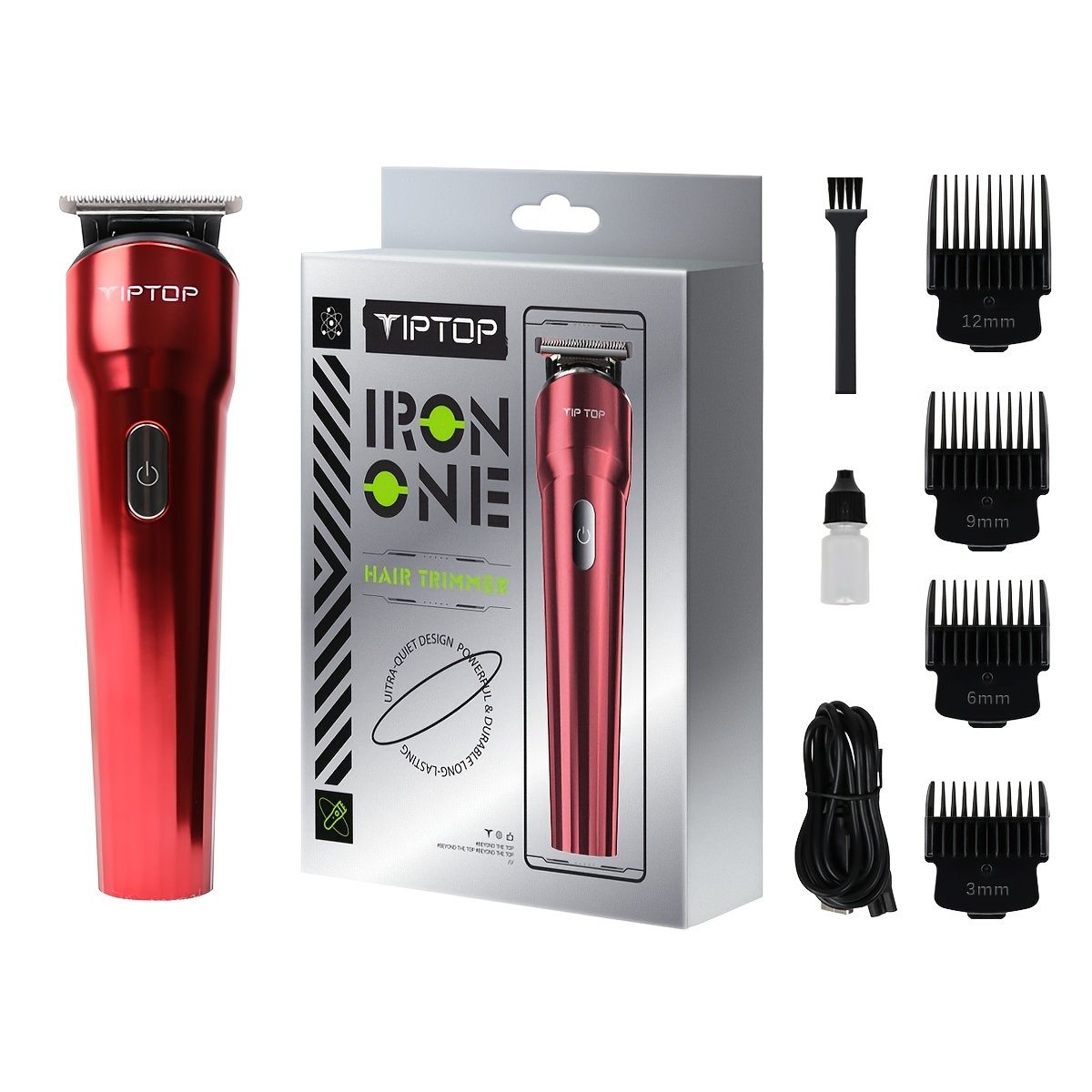 1 Set Professional Hair Clipper Electric Hair Clippers Adjustable Cordless  Hair Trimmer Rechargeable Razor Trimmer | Check Out Today's Deals Now | Temu