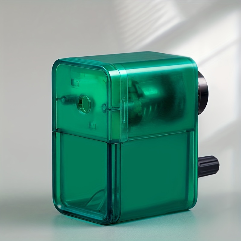 Pencil Sharpeners Manual Pencil Sharpener Black/green Sharpener