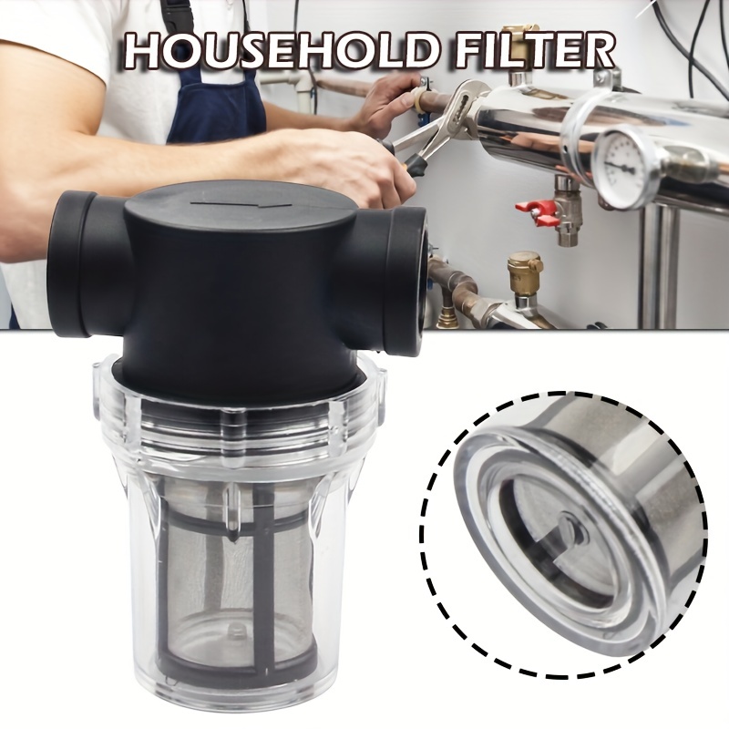 Enhanced Black Pipe Front Filter For Well Water Purification