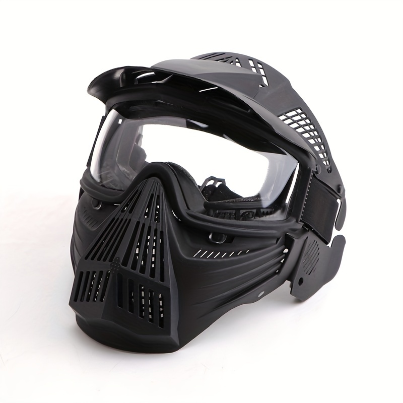 Paintball Mask Airsoft Mask Full Face Masks Goggles Impact - Temu Canada