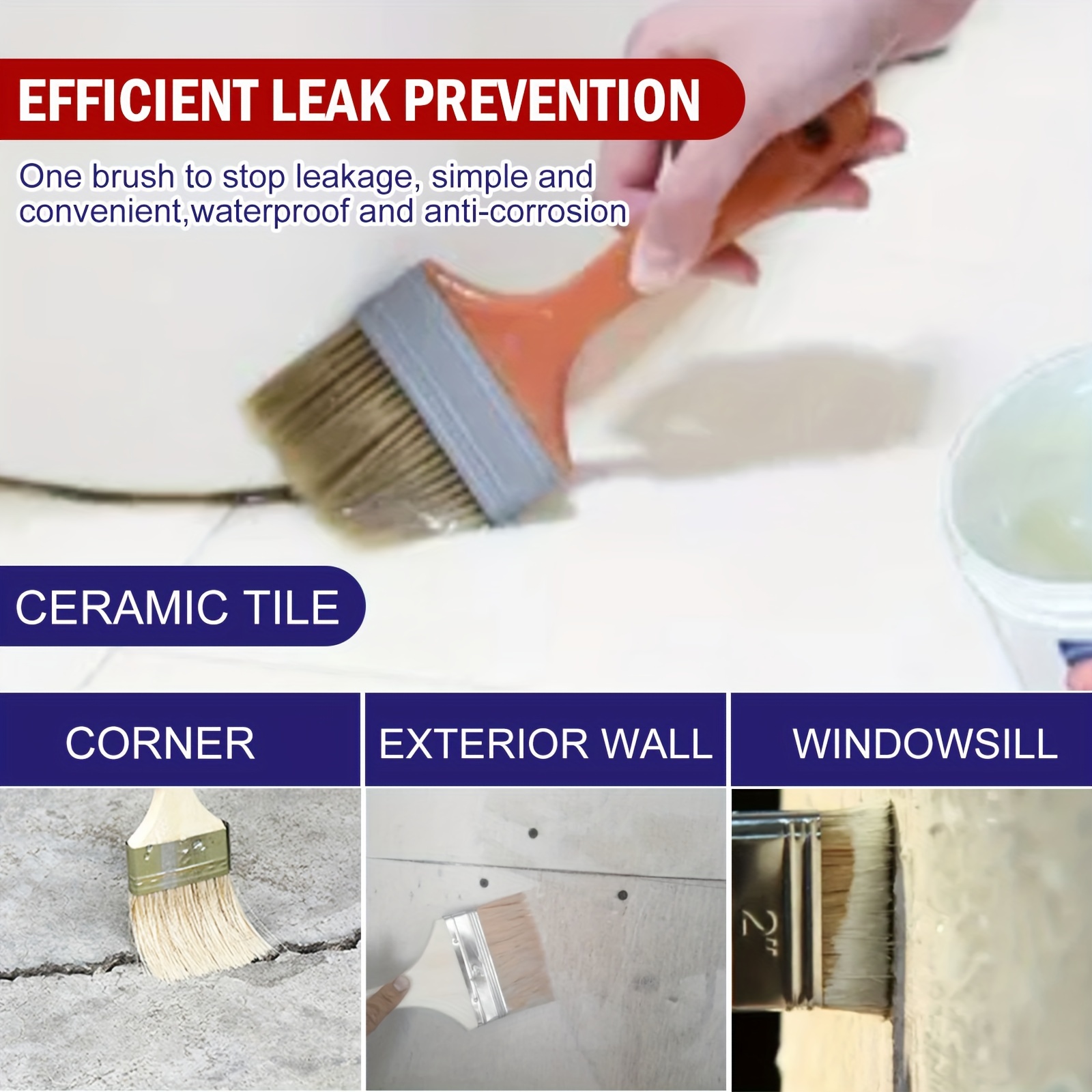 1pc Jaysuing Waterproof Glue Leak-proof Agent Leak-proof Material  Self-spraying Exterior Wall Roof Multi-purpose Waterproof Glue