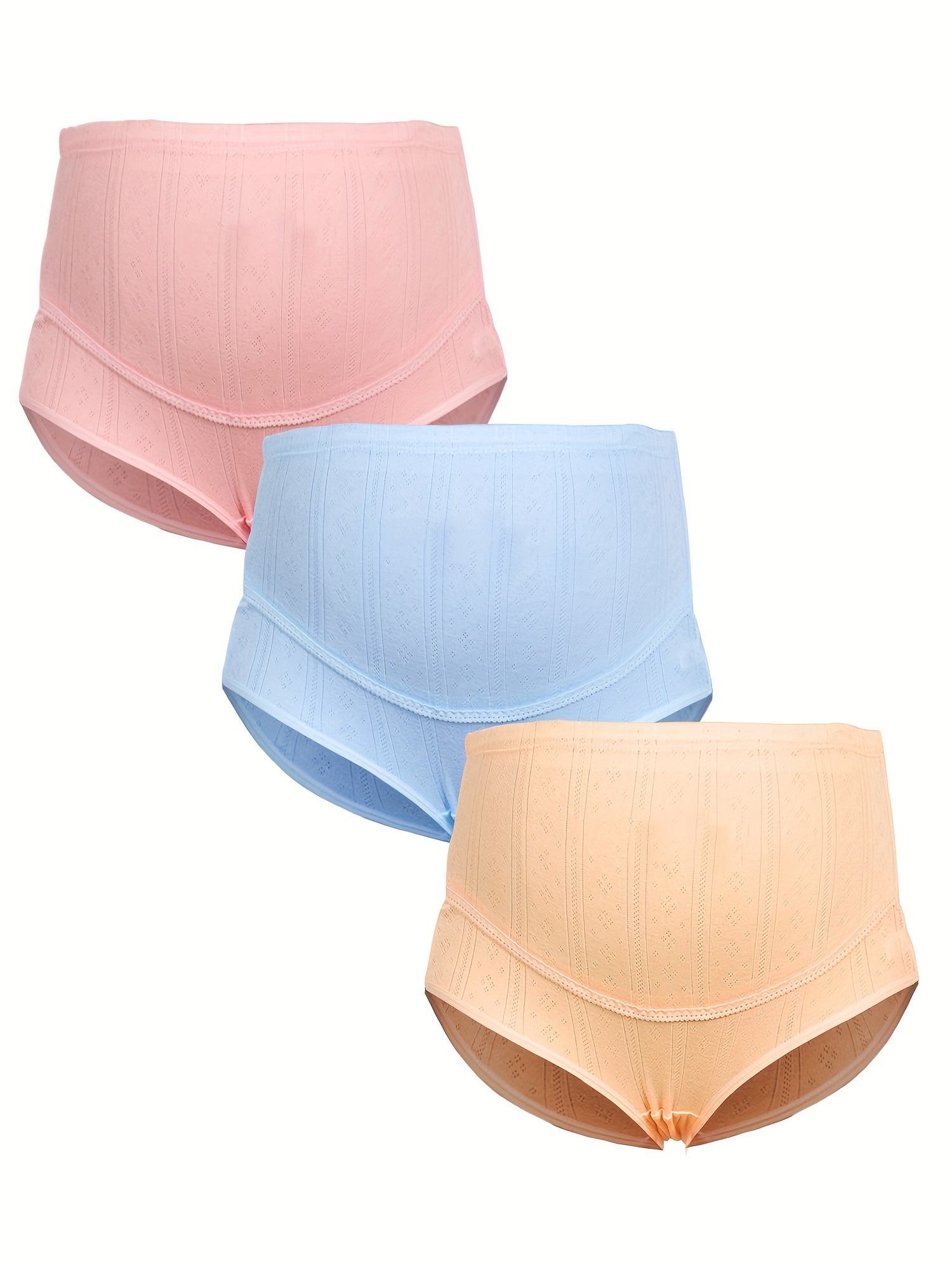 Women's Maternity Underwear High Waist Breathable High - Temu Canada