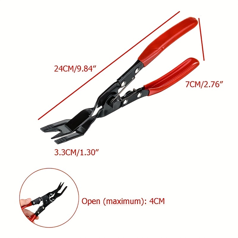 Plastic Rivet Snap Pliers,Snap Fastener Tool,Eyelet Setting Pliers Tool  Rivet Snap Fastener Hand Press Tool, Snap Pliers For Ring Remover Retaining  (1