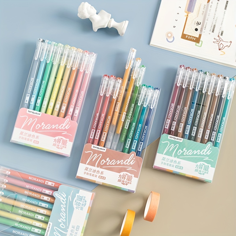   Basics Juego de bolígrafos de gel multicolor - 44  unidades : Productos de Oficina