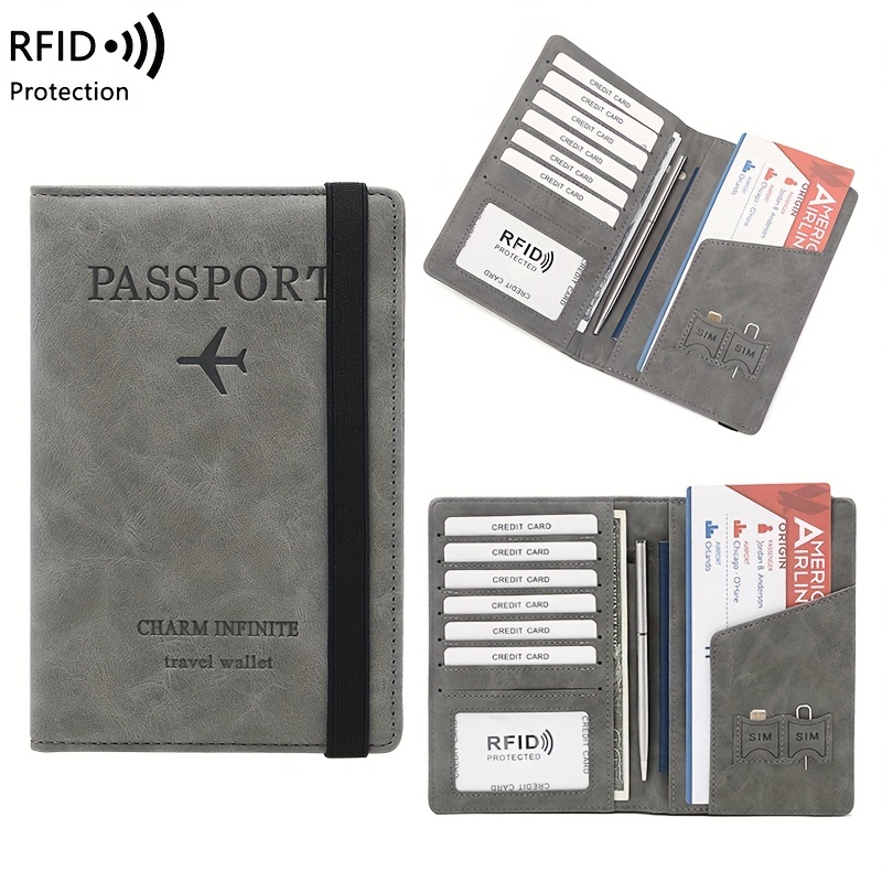Estuche Porta Documentos con Protección RFID AntiRobo
