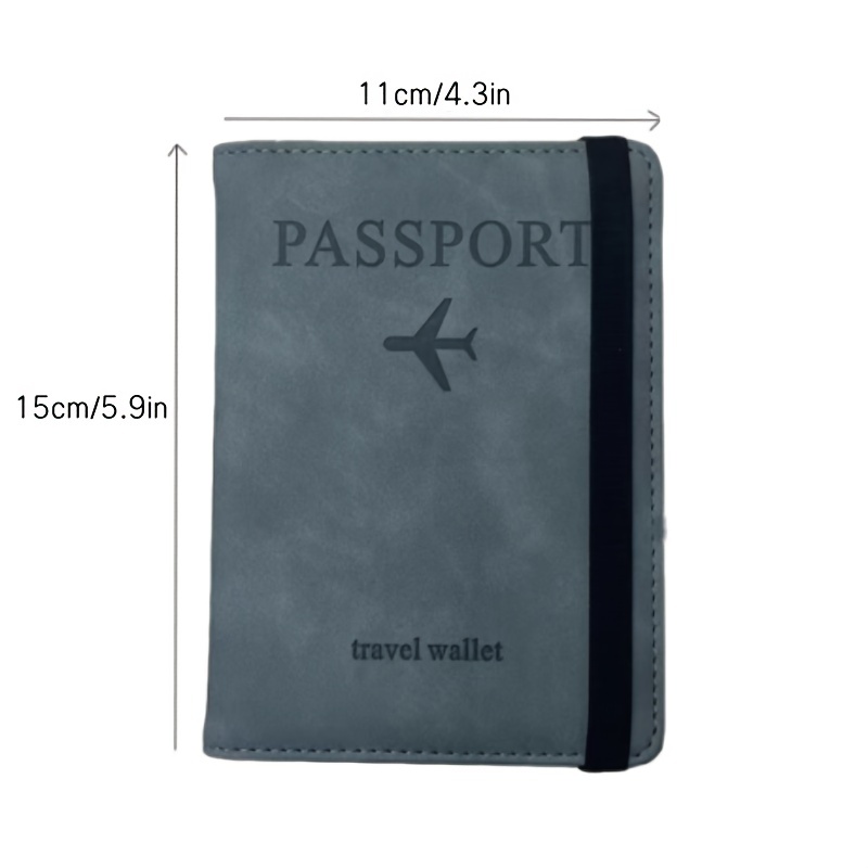 Buckle Passport Holder Multifunctional Antimagnetic Cover