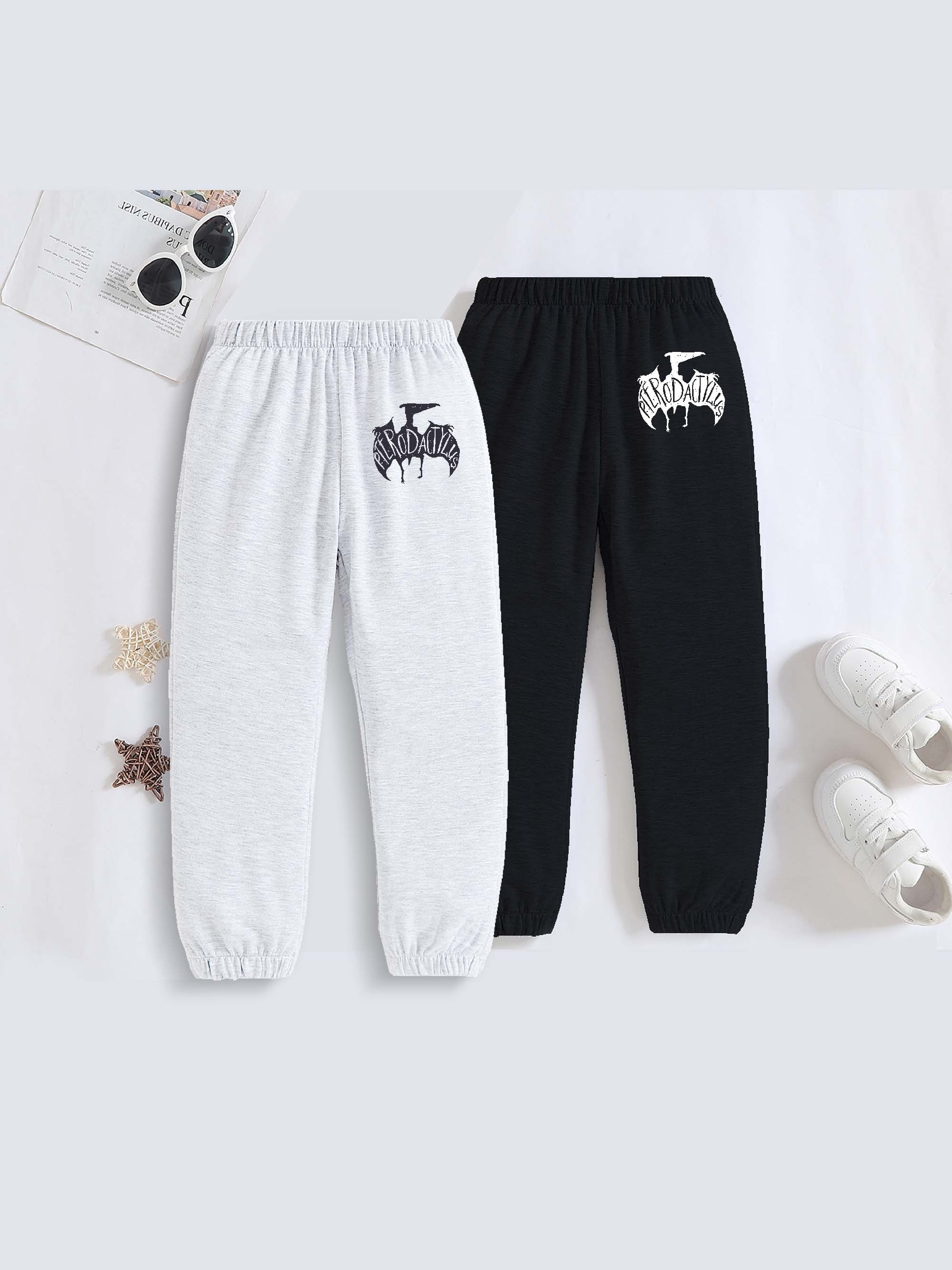 Cartoon Black Girl Print Kids Jogger Sweatpants Trendy - Temu