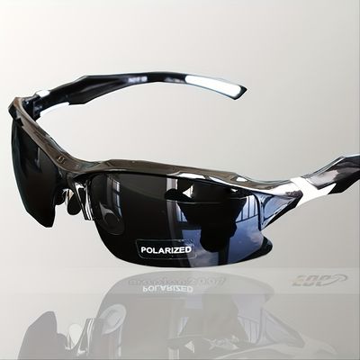 photochromic polarized sports sunglasses mens uv400 cycling glasses baseball running fishing golf driving sunglasses with box