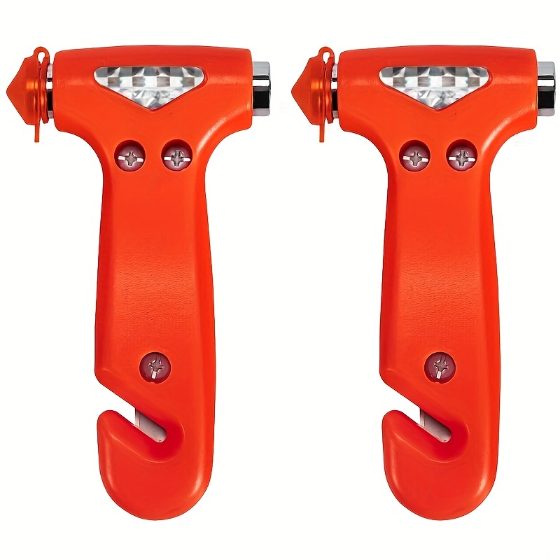 Safe Hammer Glass Breaker, Car Window Breaker And Seatbelt Cutter, Under  Water Seat Belt Auto Rescue Escape Emergency Punch Tool Safehammer, Car