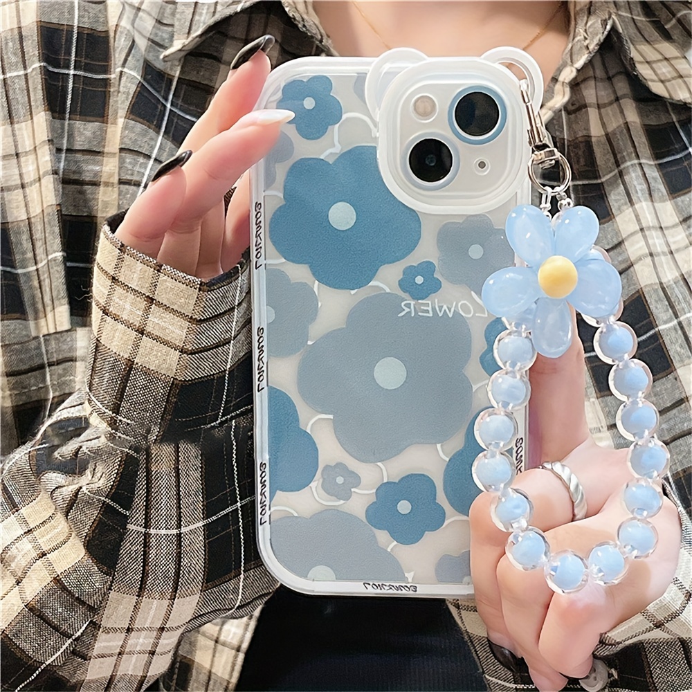 Silicone multicolor Transparent Back Cover Case Compatible Iphone