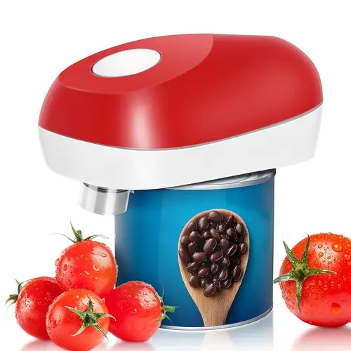 Electric Can Opener, Automatic Can Opener With Smooth Edge