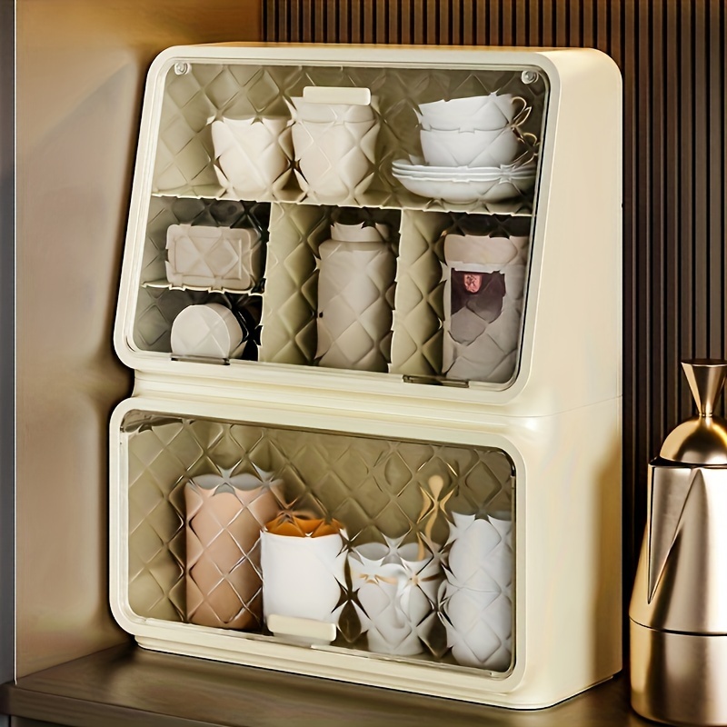 Coffee Water Cup Storage Cabinet Small Tea Bar Kitchen - Temu