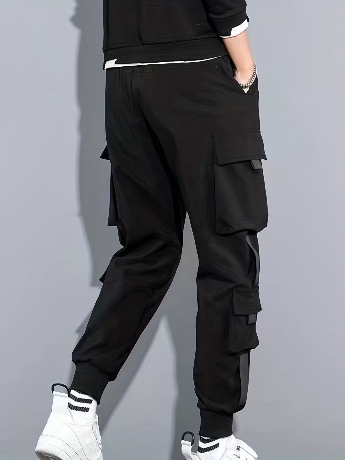 Streetwear Cargo Pants Casual | CYBER TECHWEAR®