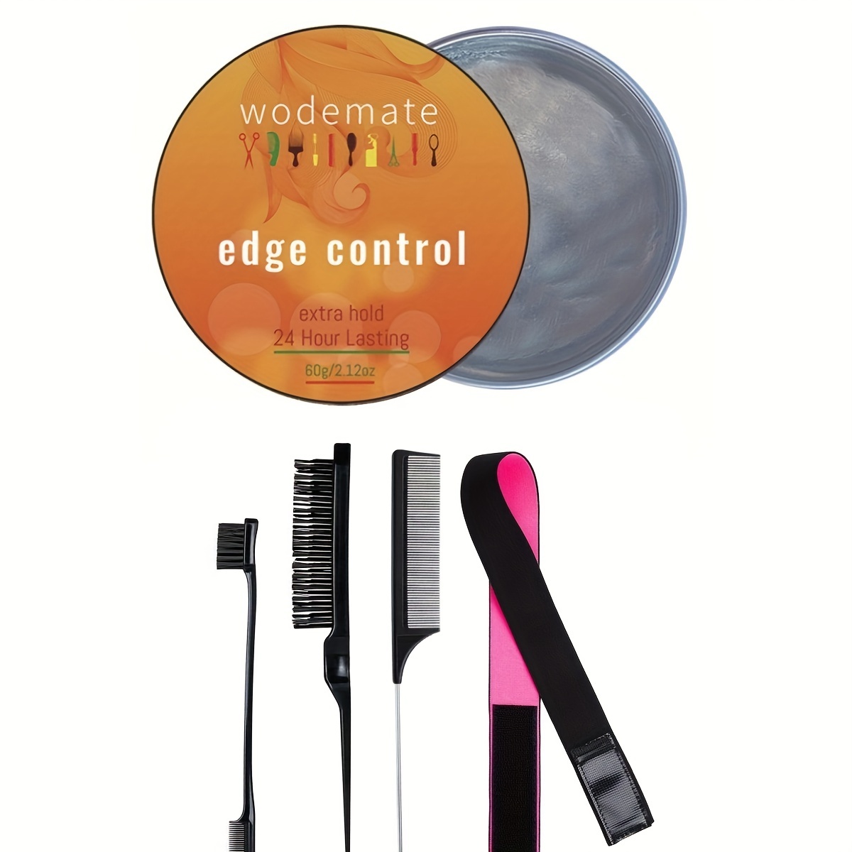 Wig Install Kit Hd Wig Cap Edge Control For Baby Hair Super Hold