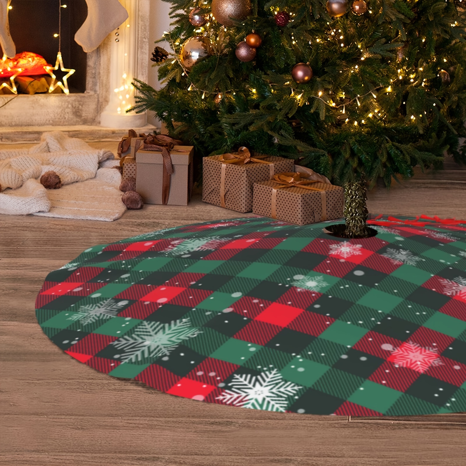 falda navidad faldas navidad cuadros Temu Spain