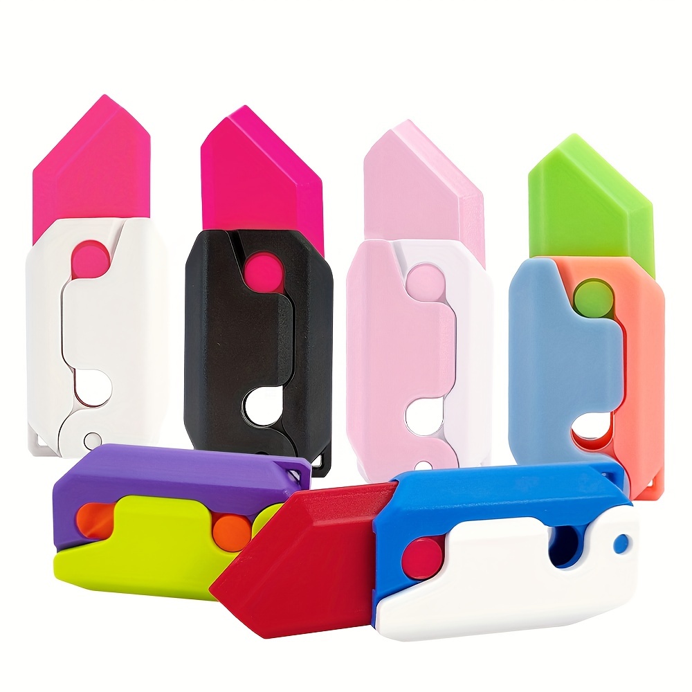Fidget Toy 3d Printed Claw Knife And Gun Toy Plastic Edc - Temu