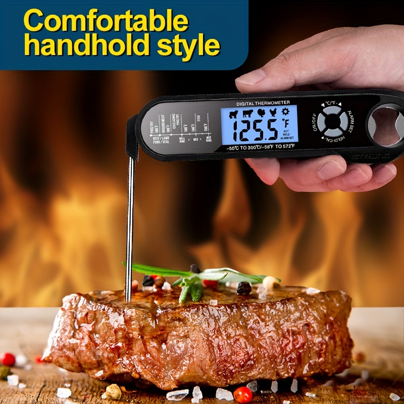 Waterproof Smart Meat Thermometer With Dual Probe Wireless - Temu