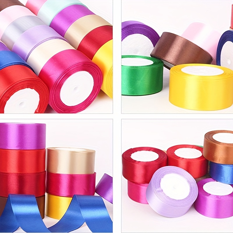 Colored Ribbon Satin Ribbon Handmade Diy Production Of - Temu Philippines