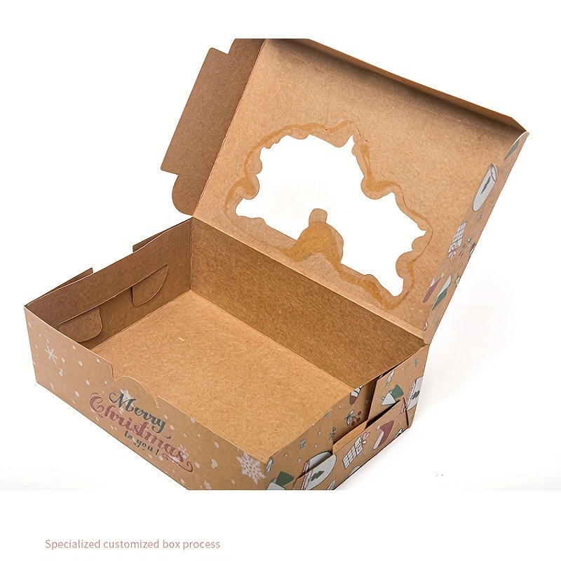 Window card box folding box corrugated paper box