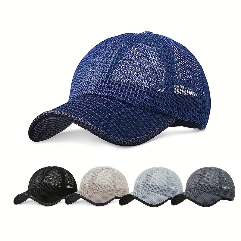 Personalized Mesh Hat Breathable Trucker Hat Outdoor Camping - Temu
