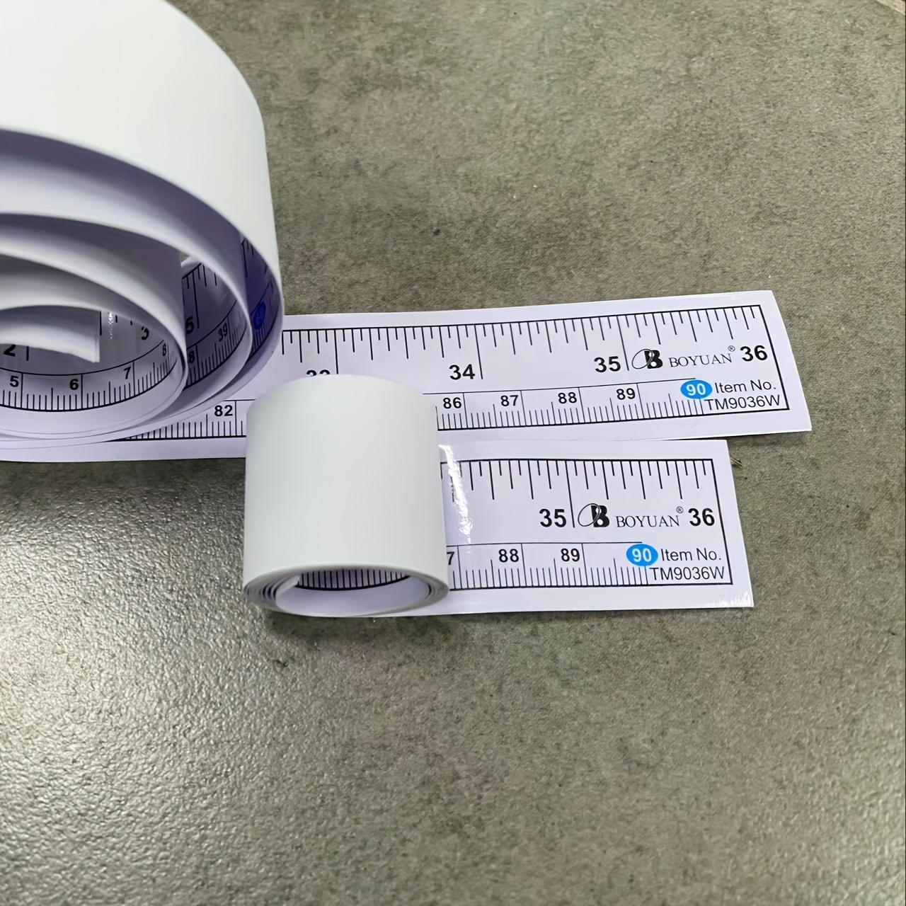 Self Adhesive Metric Measure Tape Vinyl Silvery Rulers For - Temu