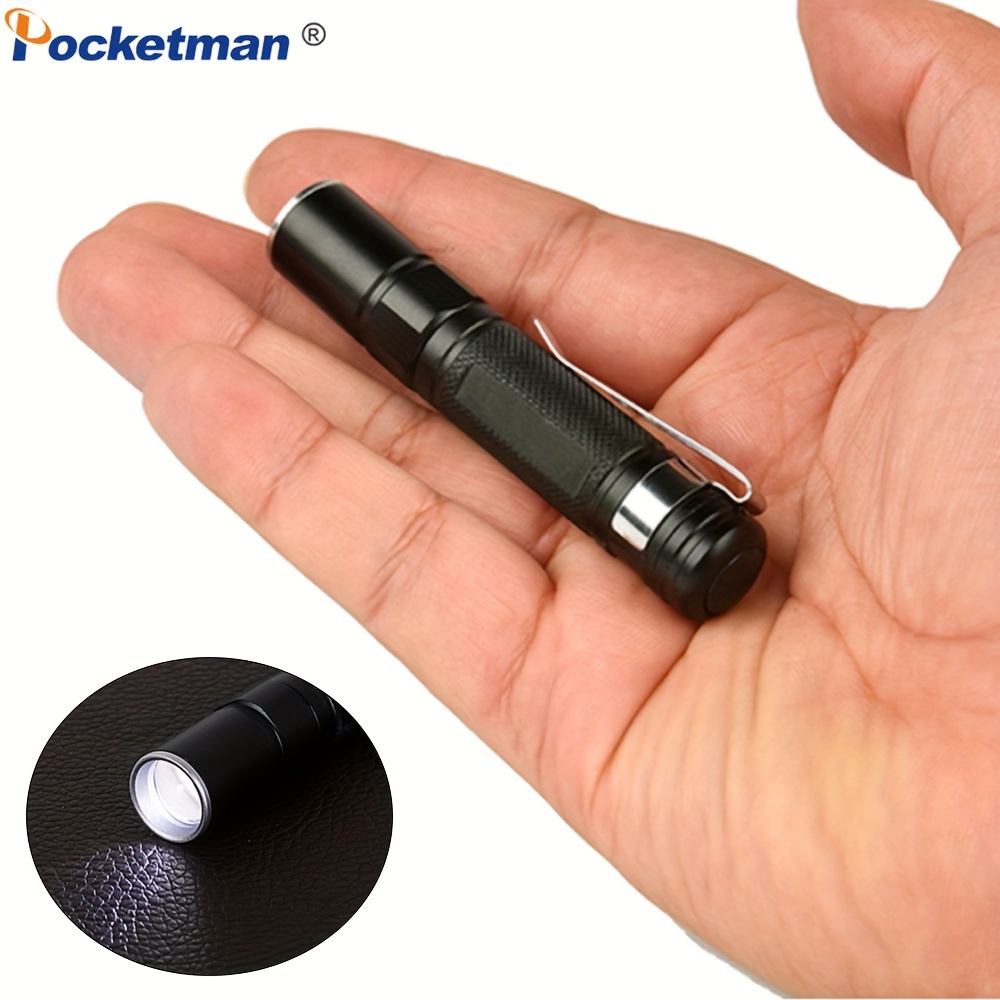

Powerful Pocket Torch, Led Lantern Aaa Battery Powered, Waterproof Pen Light For Camping