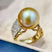 french romantic style ring 18k gold plated paved shining zirconia symbol of beauty and elegance match daily outfits party accessory details 4