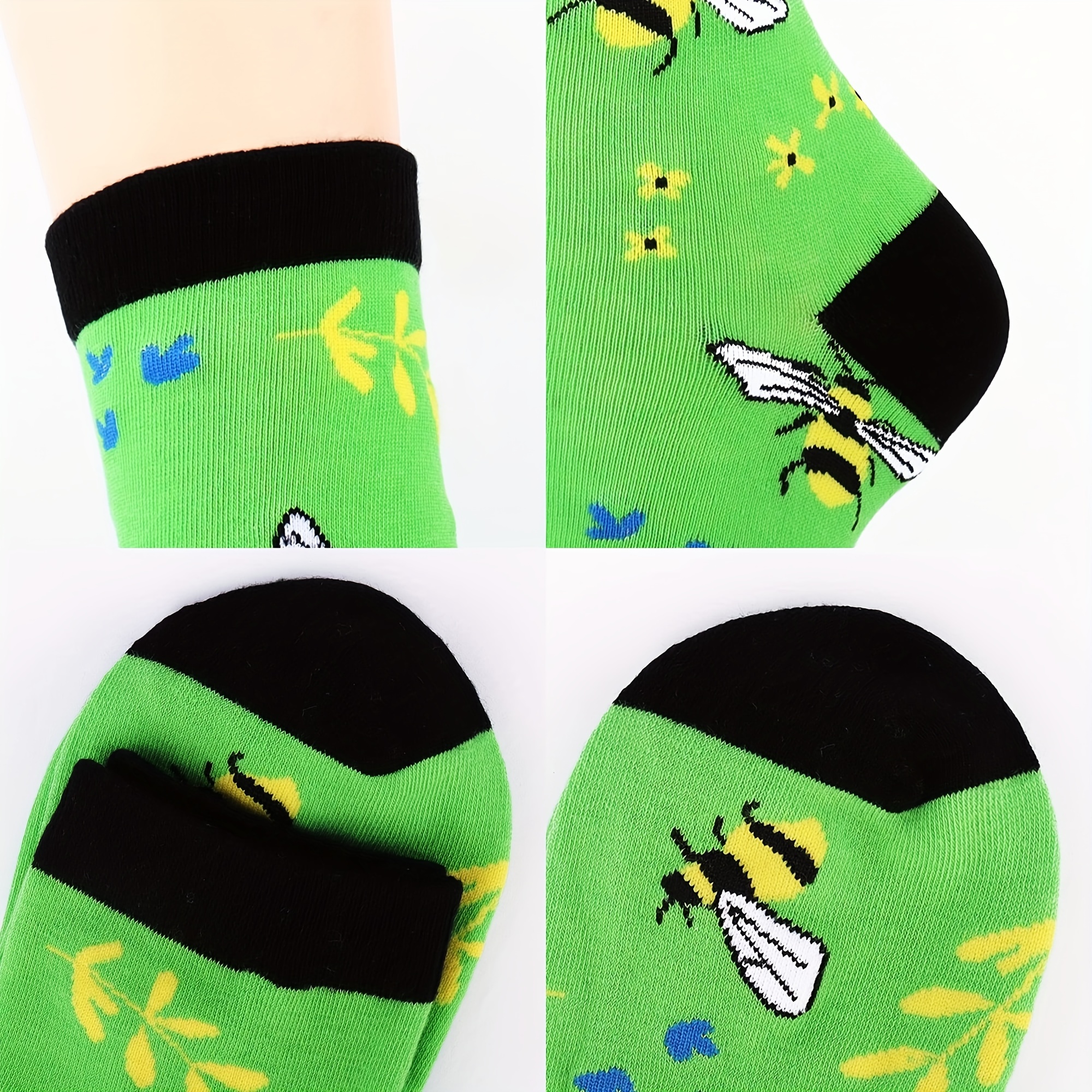 Unique Bee Gifts for Women Silly & Fun Bee Socks Novelty Bee Gifts for Moms