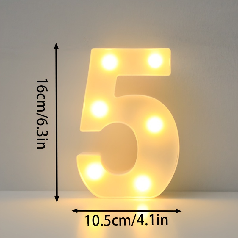 1 Stück Englische Ledbuchstabenlichter, Vorschlag