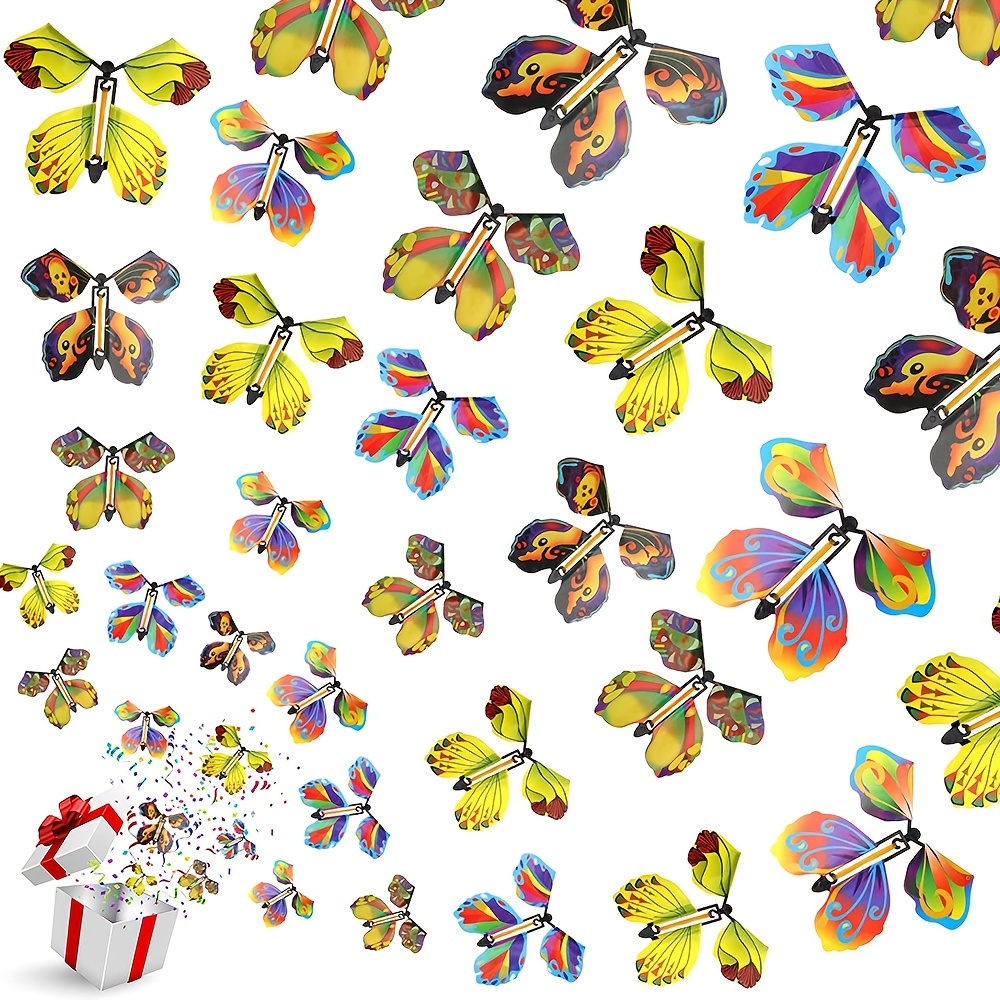 2m Hanging Paper Craft Butterfly Background Props Long Paper Card Decorate  Home