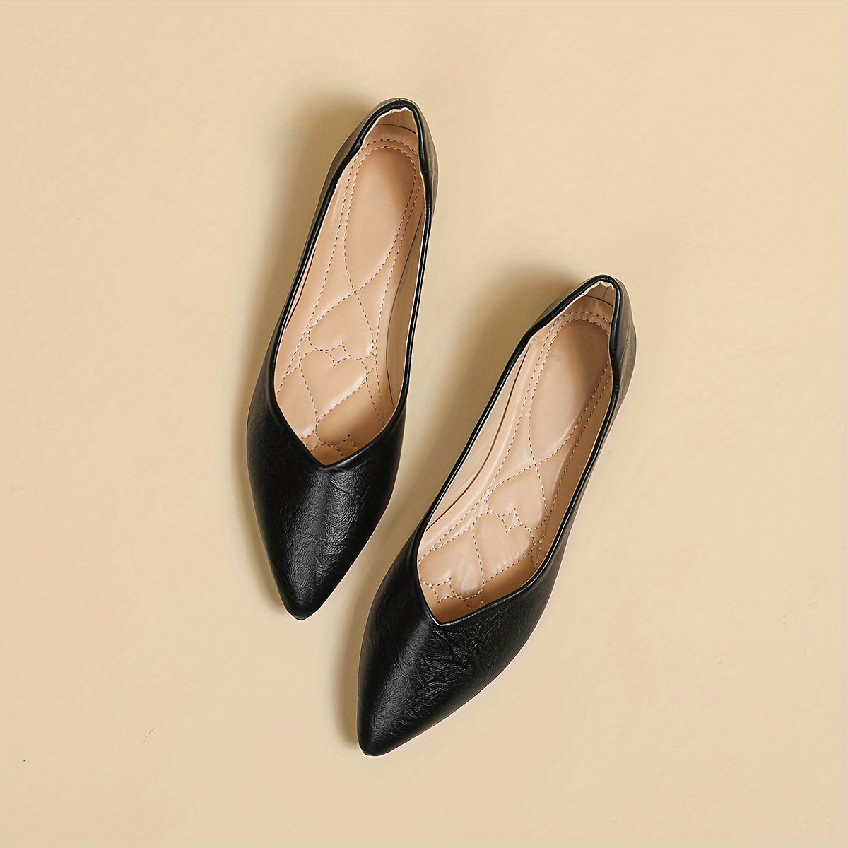 Zapatos Minimalistas Color Sólido Mujer Zapatos Casuales - Temu Chile