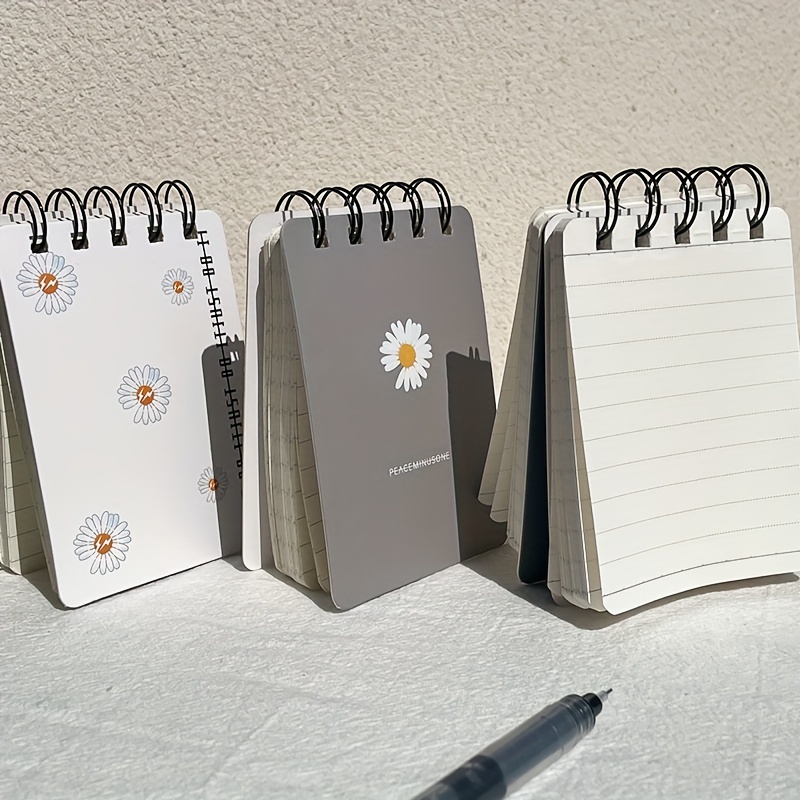 1pc Carino Mini A7 Notebook Taccuino Portatile Stampa Fiori - Temu