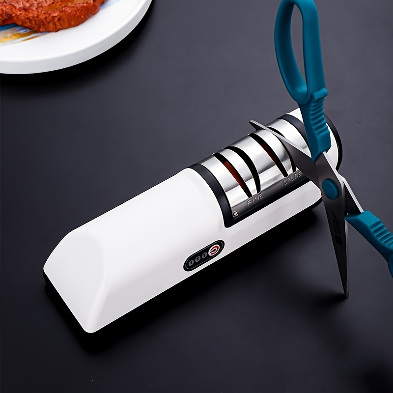 Fully Automatic Electric Knife Sharpener Fast Efficient - Temu Canada