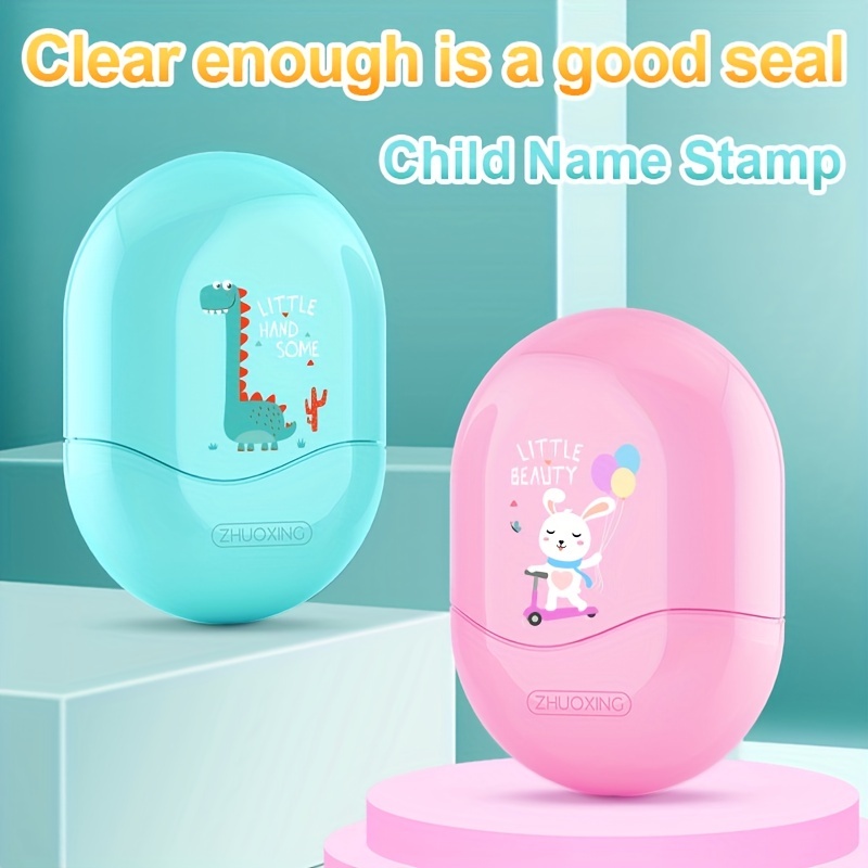 Kids Name Stamp For Clothes washable Customized Text - Temu